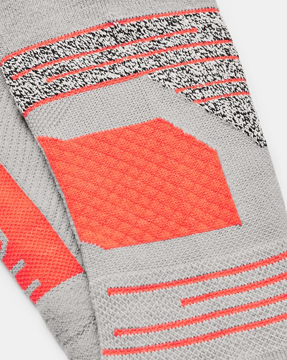 Chaussettes hautes Curry Playmaker unisexes, Gray, pdpMainDesktop image number 1